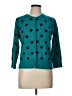 Cupio Polka Dots Teal Cardigan Size L - photo 1
