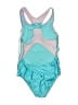 Speedo Metallic Teal One Piece Swimsuit Size 8 - photo 2