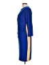 Kasper Color Block Blue Cocktail Dress Size 12 - photo 5