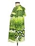MULTIPLES 100% Polyester Print Green Windbreaker Size M - photo 5