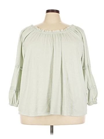 Lane Bryant 3/4 Sleeve Blouse (view 1)