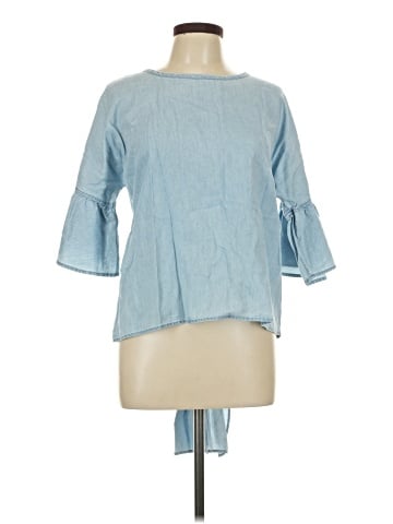 Express Outlet 3/4 Sleeve T-Shirt (view 1)