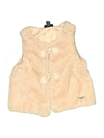 CALVIN KLEIN JEANS Faux Fur Vest (view 1)