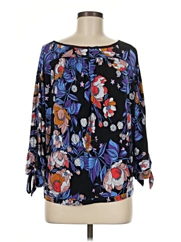 Free People 3/4 Sleeve Blouse (view 1)