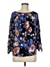 Free People Blue 3/4 Sleeve Blouse Size S - photo 1
