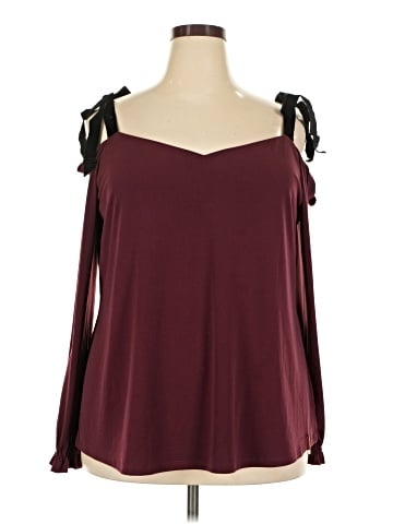 MICHAEL Michael Kors Long Sleeve Blouse (view 1)
