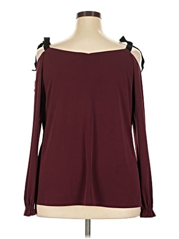 MICHAEL Michael Kors Long Sleeve Blouse (view 2)