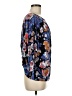 Free People Blue 3/4 Sleeve Blouse Size S - photo 4