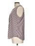 Van Heusen 100% Polyester Stripes Brown Sleeveless Blouse Size L - photo 5