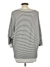 White House Black Market Silver Pullover Sweater Size L - photo 2