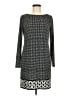 MICHAEL Michael Kors Houndstooth Black Casual Dress Size M - photo 1