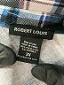 Robert Louis Plaid Black Long Sleeve Blouse Size 3X - photo 7