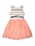 Beautees Stripes Orange Dress Size 12 - photo 2
