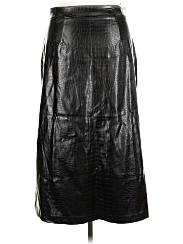 Mare Mare X Anthropologie Faux Leather Skirt (view 2)