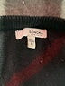 Sonoma Goods for Life Chevron-herringbone Black Pullover Sweater Size M - photo 7