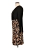 Thalia Sodi Animal Print Brown Cocktail Dress Size L - photo 5