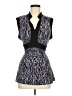 Studio 1940 Black Sleeveless Top Size M - photo 1
