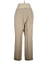 Le Suit Solid Tan Dress Pants Size 16 - photo 2