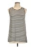 Ann Taylor LOFT Ivory Sleeveless Top Size L - photo 1