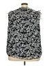 Lane Bryant 100% Polyester Black Sleeveless Blouse Size 22 - 24 Plus - photo 2