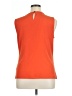 Tahari by ASL Orange Sleeveless Blouse Size XL - photo 2