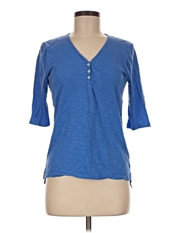 Gap Body Outlet Short Sleeve Henley (view 1)