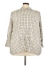J.Jill 100% Rayon Houndstooth Ivory 3/4 Sleeve Button-Down Shirt Size 3X - photo 1
