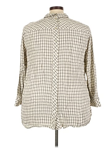 J.Jill 3/4 Sleeve Button-Down Shirt (view 2)