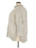 J.Jill 100% Rayon Houndstooth Ivory 3/4 Sleeve Button-Down Shirt Size 3X - photo 5