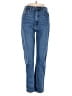 Just Black Hearts Blue Jeans Size 28 waist - photo 1