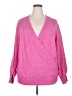 Torrid Pink Long Sleeve Top Size 2X Plus (2) - photo 1