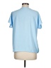 Fred David 100% Polyester Blue Short Sleeve Top Size M - photo 2