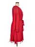 DKNY 100% Polyester Red Cocktail Dress Size 14 - photo 4