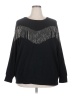 Torrid Black Sweatshirt Size 2X Plus (2) - photo 1