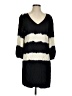 Floreat Stripes Black Casual Dress Size XXS - photo 1
