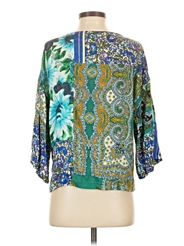 Tiny 3/4 Sleeve Blouse (view 2)