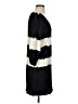 Floreat Stripes Black Casual Dress Size XXS - photo 4