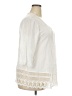 Solitaire 100% Rayon Ivory 3/4 Sleeve Blouse Size 2X - photo 4