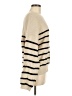 Sanctuary Stripes Ivory Turtleneck Sweater Size M - photo 4