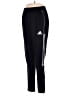 Adidas 100% Polyester Black Track Pants Size M - photo 1
