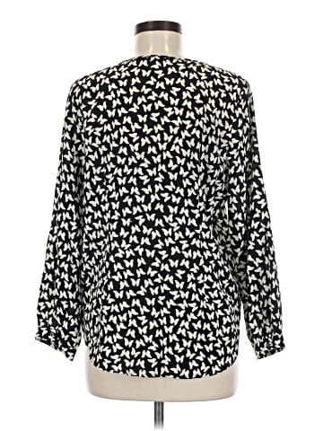 Joie Long Sleeve Silk Top (view 2)