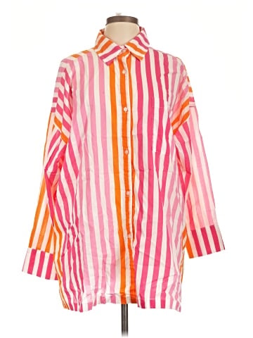 Beach Riot 3/4 Sleeve Blouse (view 1)