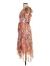 DKNY Paisley Pink Cocktail Dress Size 2 - photo 5