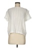 Ellison White Short Sleeve Blouse Size M - photo 1