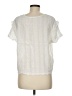 Ellison White Short Sleeve Blouse Size M - photo 2