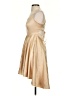 Windsor Solid Tan Cocktail Dress Size 1 - 2 - photo 5