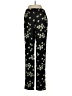 A.L.C. 100% Polyester Floral Black Casual Pants Size 2 - photo 2