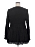 Torrid 100% Rayon Black Long Sleeve Top Size 2X Plus (2) - photo 2