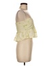 Zara Yellow Sleeveless Blouse Size M - photo 4