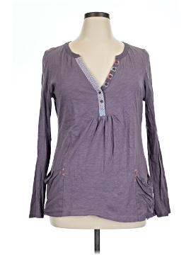 Little Yellow Button Long Sleeve Top